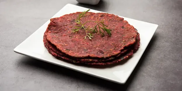 Beetroot Paratha.webp
